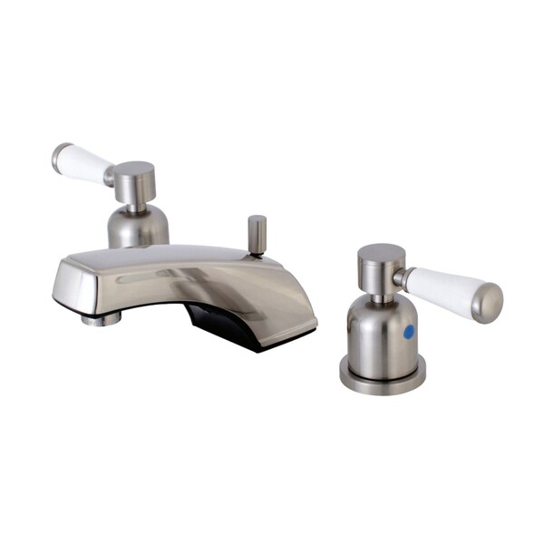KB8928DPL 8" Widespread Bathroom Faucet, Brushed Nickel